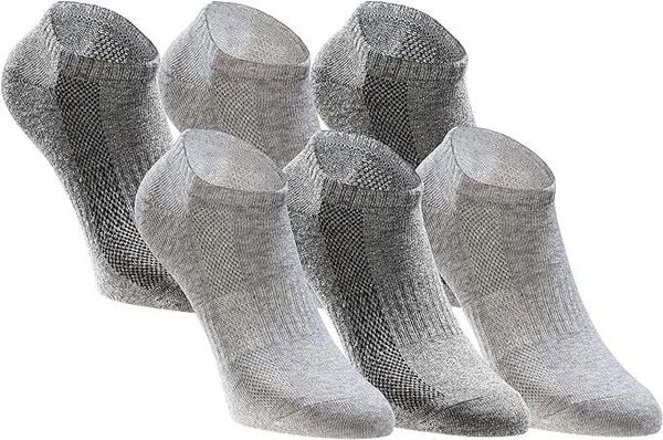 Skarpetki Tastiq 6-pak Giftbox Grey-mix 35-38. Szare skarpetki Erima, bez wzorów, z bawełny. Za 117.99 zł.