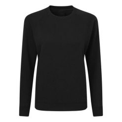 Damska Raglanowa Bluza Z Okrągłym Wycięciem Pod Szyją. Białe bluzy SG, s, bez wzorów, bez kaptura. Za 95.99 zł.