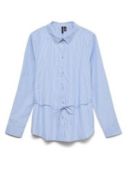Vero Moda Koszula w kolorze błękitnym rozmiar: M. Niebieskie koszule Vero Moda, m, bez wzorów, z bawełny, bez kołnierzyka, bez ramiączek. Za 129.95 zł.