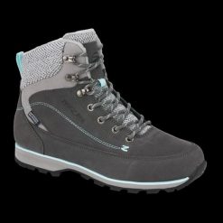 Damskie buty trekkingowe Trezeta Velvet W'S. Niebieskie trekkingi Trezeta, bez wzorów, z zamszu, bez zapięcia, trekkingowe. Za 499.90 zł.