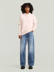 G-Star Bluza w kolorze jasnoróżowym rozmiar: L. Różowe bluzy G-Star, l, bez wzorów, retro, bez ramiączek, z kapturem. Za 159.59 zł.