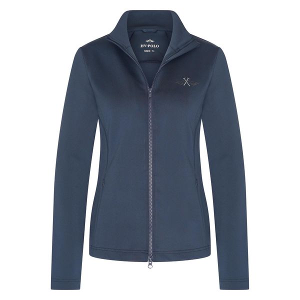 Damska kurtka jeździecka HV Polo Lili. Niebieskie kurtki HV POLO, xl, bez wzorów, z dżerseju, bez kaptura. Za 296.00 zł.