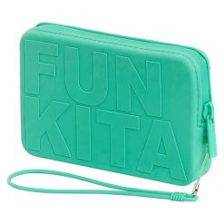 Torebka saszetka damska Funkita Catch Up Clutch Bag Mint Kiss. Zielone nerki i saszetki Funkita, bez wzorów, z materiału, bez dodatków. Za 52.99 zł.
