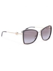 Michael Kors Okulary przeciwsłoneczne Corsica 0MK1067B 10148G Czarny. Czarne okulary przeciwsłoneczne Michael Kors, bez wzorów, z tworzywa sztucznego. Za 629.99 zł.