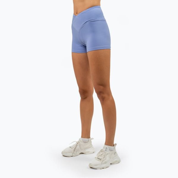 Spodenki NEBBIA Agile. Fioletowe szorty sportowe Nebbia, bez wzorów, na fitness i siłownię. Za 189.99 zł.