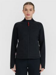 4F Kurtka trekkingowa z wypełnieniem Primaloft ThermoPlume damska - czarna L. Czarne kurtki 4f, l, bez wzorów, bez kaptura. Za 299.99 zł.