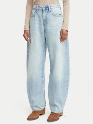 G-Star Jeansy Barrel 3D D30623-D788 Niebieski Wide Leg. Niebieskie jeansy G-Star, bez wzorów, z bawełny, retro. Za 469.99 zł.