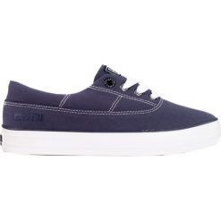 Trampki damskie Big Star KK274018 niebieskie. Niebieskie trampki bez wzorów, retro, bez zapięcia. Za 181.89 zł.