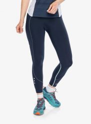 Legginsy do biegania damskie Crazy Leggings Cute Light. Niebieskie legginsy Crazy, bez wzorów, z tkaniny. Za 445.49 zł.