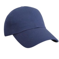 Bawełniana Czapka Z Daszkiem Drill Heavy. Czarne czapki z daszkiem RESULT HEADWEAR, bez wzorów, z bawełny. Za 38.99 zł.