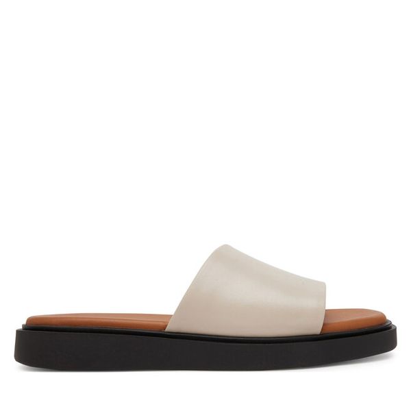 Klapki Vagabond Shoemakers. Brązowe klapki Vagabond Shoemakers, bez wzorów, bez obcasa, bez zapięcia. Za 369.99 zł.