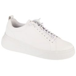 Buty Damskie Sportowe Rieker Sneakers W2301-80 Białe. Białe buty treningowe bez wzorów, z gumy, bez zapięcia. Za 475.82 zł.