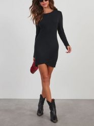 LA Angels Sukienka w kolorze czarnym rozmiar: S. Czarne sukienki LA Angels, s, bez wzorów, bez kołnierzyka, bez ramiączek, mini. Za 158.95 zł.
