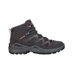 Buty trekkingowe damskie Lowa Sirkos Evo Mid Gtx. Szare buty trekkingowe Lowa, z materiału, bez zapięcia. Za 874.00 zł.