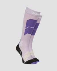 Skarpety X-Socks SKI PERFORM MERINO OTC P095. Fioletowe skarpetki X-Socks, bez wzorów, z materiału. Za 209.99 zł.