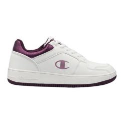 Buty Champion RD18 Foil Low Cut S11711 WW013 białe. Białe buty treningowe bez wzorów, z gumy, bez zapięcia. Za 293.23 zł.