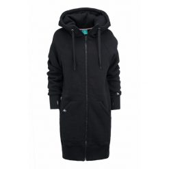 Bluza sportowa rozpinana z kapturem damska DEEP TRIP Luzak. Czarne bluzy z kapturem DEEP TRIP, m, bez wzorów, z kapturem. Za 389.00 zł.