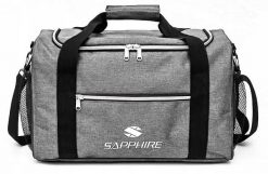 Torba sportowa Sapphire ST-130. Szare torby sportowe SAPPHIRE, bez wzorów, z materiału, na ramię, duże. Za 59.00 zł.