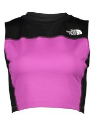 The North Face Top sportowy w kolorze fioletowo-żółtym rozmiar: M. Czarne topy sportowe The North Face, m, bez wzorów. Za 88.23 zł.