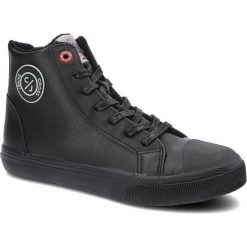 Czarne Sneakersy Damskie Cross Jeans Modne Obuwie. Czarne buty treningowe Cross Jeans, bez wzorów, z futra, bez zapięcia. W wyprzedaży za 118.15 zł.