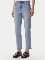 DKNY Jeansy DJ5B4109 Niebieski Straight Fit. Niebieskie jeansy DKNY, bez wzorów, z bawełny. Za 439.99 zł.