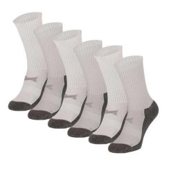 Skarpety Antypoślizgowe do Piłki Nożnej Pro - 6 par - Biały. Białe skarpetki XTREME SOCKSWEAR, bez wzorów, z bawełny. Za 210.49 zł.
