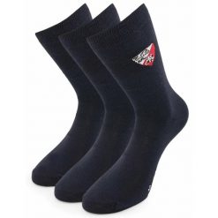 Niebieskie skarpetki Tonino Lamborghini 3 pary Niebieskie 43-46. Szare skarpetki Lamborghini, bez wzorów, z bawełny. Za 124.99 zł.