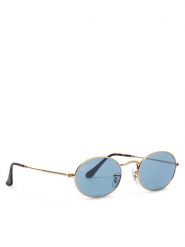 Ray-Ban Okulary przeciwsłoneczne 0RB3547 001/56 Niebieski. Niebieskie okulary przeciwsłoneczne Ray-Ban, bez wzorów, z tworzywa sztucznego, metalowe. Za 519.99 zł.