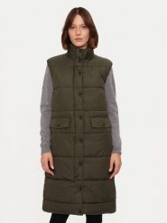 Whistler Kamizelka Amaretto W Long Puffer W234602 Zielony Regular Fit. Zielone kamizelki WHISTLER, bez wzorów, z syntetyku, sportowe, bez ramiączek, bez kaptura, outdoorowe. Za 149.99 zł.