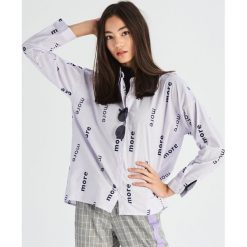 Koszula oversize - Fioletowy. Koszule marki Sinsay. Za 39.99 zł.