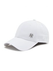 New Era Czapka z daszkiem Mlb Flawess Logo B 11209938 Biały. Białe czapki z daszkiem New Era, bez wzorów, z materiału. Za 89.99 zł.