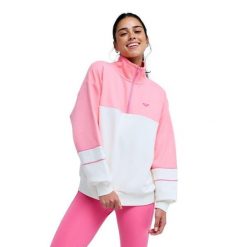 Bluza dla Kobiety ESS ENERGY NEW Różowy. Czerwone bluzy bez kaptura Roxy, bez wzorów, z bawełny, bez kaptura. Za 319.99 zł.