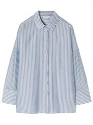 TATUUM Koszula w kolorze błękitno-czarnym rozmiar: 40. Niebieskie koszule Tatuum, bez wzorów, bez kołnierzyka, bez ramiączek. Za 140.20 zł.