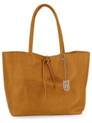 Lucca Baldi Skórzany shopper bag "Spoleto" w kolorze jasnobrązowym - 34 x 28 x 14 cm rozmiar: onesize. Brązowe shopper bag Lucca Baldi, bez wzorów, z materiału, na ramię, bez dodatków. Za 249.76 zł.