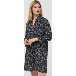 Marella sukienka kolor czarny mini prosta. Czarne sukienki Marella, na co dzień, bez wzorów, z tkaniny, bez kołnierzyka, bez ramiączek, maxi. W wyprzedaży za 819.99 zł.