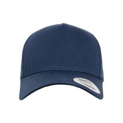 Czapka Flexfit 5-panel curved. Niebieskie czapki z daszkiem FLEXFIT, bez wzorów. Za 72.40 zł.