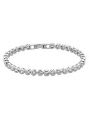 U.S. Polo Assn. Bransoletka z kryształami rozmiar: onesize. Szare bransoletki U.S. Polo Assn., metalowe. Za 169.67 zł.