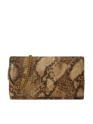 LAUREN RALPH LAUREN Torebka 432P15692001 Brązowy jasny. Brązowe kopertówki Lauren Ralph Lauren, bez wzorów, ze skóry, bez dodatków. Za 989.99 zł.