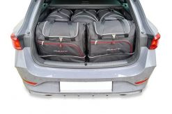 Torby Do Bagażnika Cupra Leon St 2021+ 5Szt Kjust. Czarne torby podróżne KJUST, bez wzorów, z kauczuku. Za 1,549.00 zł.