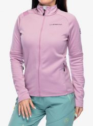 Bluza rozpinana damska La Sportiva Elements Jkt. Czerwone bluzy La Sportiva, xs, bez wzorów, z lyocellu, bez ramiączek, bez kaptura. Za 445.49 zł.