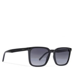 Okulary przeciwsłoneczne HUGO. Czarne okulary przeciwsłoneczne Hugo, bez wzorów. Za 619.99 zł.