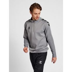 Bluza do piłki ręcznej dla dorosłych Hummel hml CORE XK. Szare bluzy Hummel, xl, bez wzorów, sportowe, bez ramiączek, bez kaptura. Za 204.00 zł.