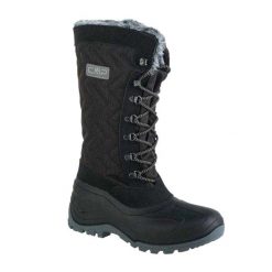 Buty Zimowe Damskie Nietos. Czarne buty trekkingowe CMP, na zimę, z futra, bez zapięcia. Za 329.99 zł.