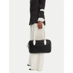 Torebka GINO ROSSI. Czarne torebki klasyczne Gino Rossi, bez wzorów, bez dodatków. Za 229.99 zł.