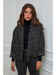 L'armoire de Suzette Kurtka przejściowa w kolorze antracytowym rozmiar: 34/36. Czarne kurtki L'armoire de Suzette, l, bez wzorów, z bawełny, klasyczne, bez kaptura. Za 192.79 zł.