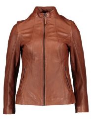 7eleven Skórzana kurtka w kolorze jasnobrązowym rozmiar: 38. Brązowe kurtki 7eleven, bez wzorów, ze skóry, bez kaptura. Za 323.50 zł.