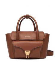 Coccinelle Torebka T8A Coccinelledouble Beat E1 T8A 18 03 01 Brązowy. Brązowe torebki klasyczne Coccinelle, bez wzorów, ze skóry, bez dodatków. Za 1,049.00 zł.