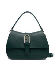 Furla Torebka Flow WB00996 BX2045 BG 4282S 1007 Zielony. Zielone torebki klasyczne Furla, bez wzorów, ze skóry, bez dodatków. Za 1,999.00 zł.