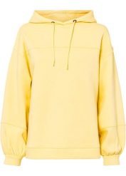 Bluza z kapturem oversized, z miękkiego materiału z bawełną. Zielone bluzy bonprix, bez wzorów, z bawełny, z kapturem. Za 99.99 zł.