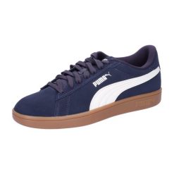 Buty PUMA Smash 3.0. Niebieskie buty treningowe Puma, bez wzorów, bez zapięcia. Za 232.25 zł.